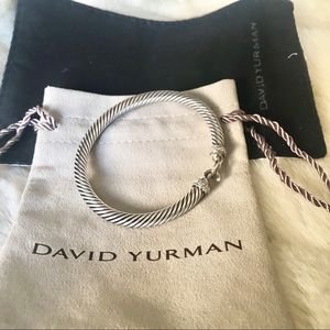 David Yurman’s Cable Buckle Bracelet with Diamonds